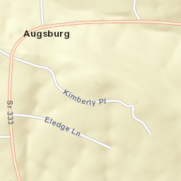 Augsburg Arkansas Street Map