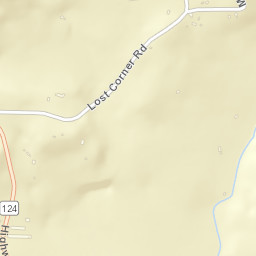 Lost Corner Arkansas Street Map