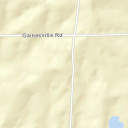 Gainesville Tennessee Street Map