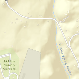 Mount Cumberland Tennessee Street Map