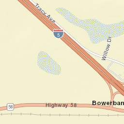Bowerbank California Street Map