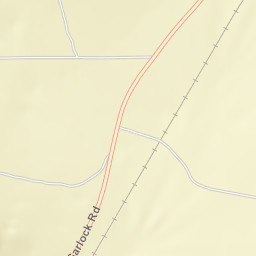 Garlock California Street Map