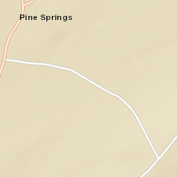 Pine Springs Arizona Street Map