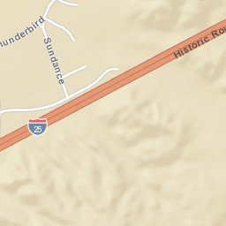 Interstate 25, Algodones, NM 87001, USA Street Map