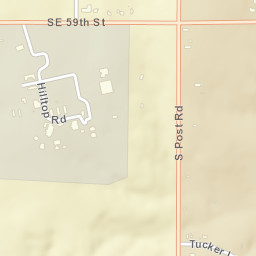 6001-6203 South Post Road, Oklahoma City Street Map