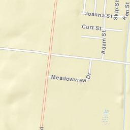 Wilkinsville Tennessee Street Map