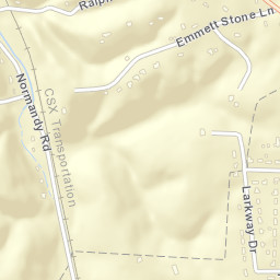 Sevenmile Hill Tennessee Street Map