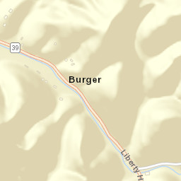 Burger Tennessee Street Map