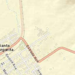 Calf Canyon Highway, Santa Margarita Street Map