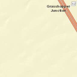 Grasshopper Junction Arizona Street Map