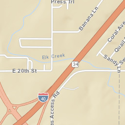 1484-1598 South Van Buren Avenue Street Map