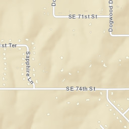 7212 Sapphire Ln Oklahoma City OK Street Map