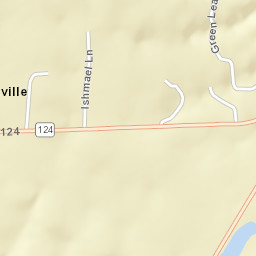 Caglesville Arkansas Street Map