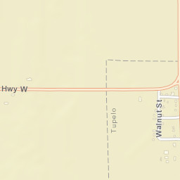 Tupelo Arkansas Street Map