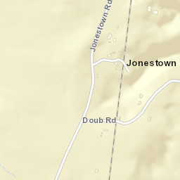 Jonestown Tennessee Street Map