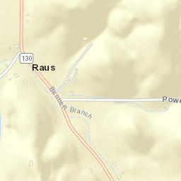 Raus Tennessee Street Map
