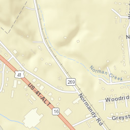 Flowertown Tennessee Street Map