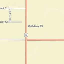 Calders Corner California Street Map