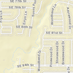 5001 Southeast 81st Street, Oklahoma City Street Map