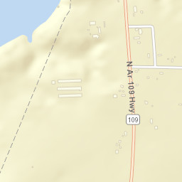 Morrison Bluff Arkansas Street Map