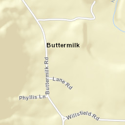 Buttermilk Arkansas Street Map