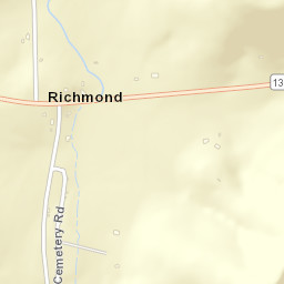 Richmond Tennessee Street Map