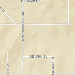 9000-9634 S Westminster Rd Oklahoma City OK Street Map