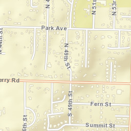 4701 Park Avenue, Fort Smith, AR Street Map