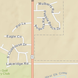 117 Clubhouse Pl Elk City, Oklahoma Street Map