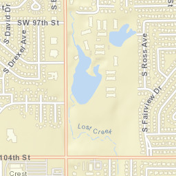 Southwest 104th Street, Oklahoma City Street Map