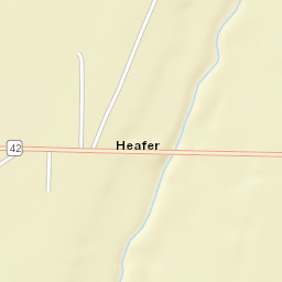 Heafer Arkansas Street Map