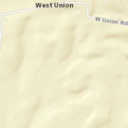 West Union Tennessee Street Map