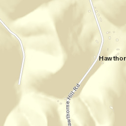 Hawthorne Tennessee Street Map