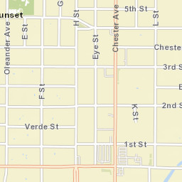 1111 4th St, Bakersfield, CA 93304, USA Street Map