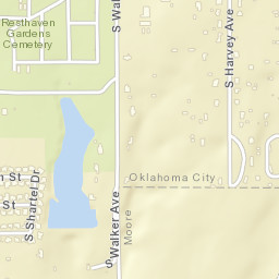 11275 S Shartel Ave Oklahoma City Street Map