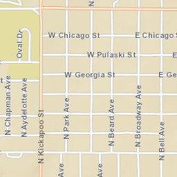 Oklahoma Baptist University 519-699 West University Street Sh Street Map