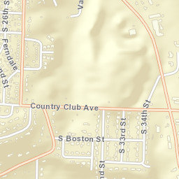 2801-2811 South 32nd Street, Fort Smith Street Map