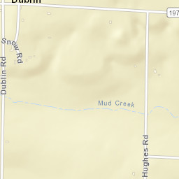 Dublin Arkansas Street Map