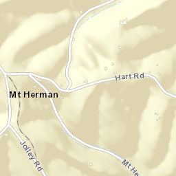 Mount Herman Tennessee Street Map