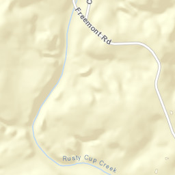 Freemont Tennessee Street Map