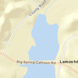 Lamontville Tennessee Street Map