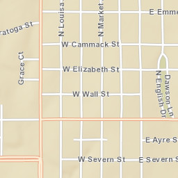 1572 N Broadway Ave Shawnee Oklahoma Street Map