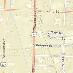 1601-1739 South Jackson Street, Fort Smith Street Map