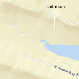 Johnson Arkansas Street Map