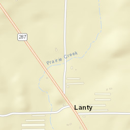 Lanty Arkansas Street Map