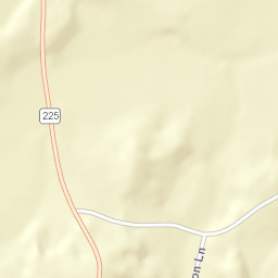 Hickory Corners Tennessee Street Map