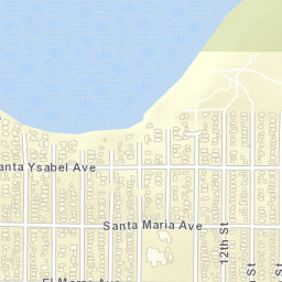 Baywood Park California Street Map