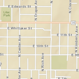 109 North Kimberly Avenue, Shawnee, OK Street Map