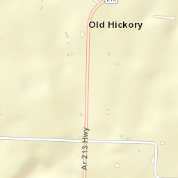 Old Hickory Arkansas Street Map
