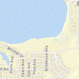 Cuesta-by-the-Sea California Street Map